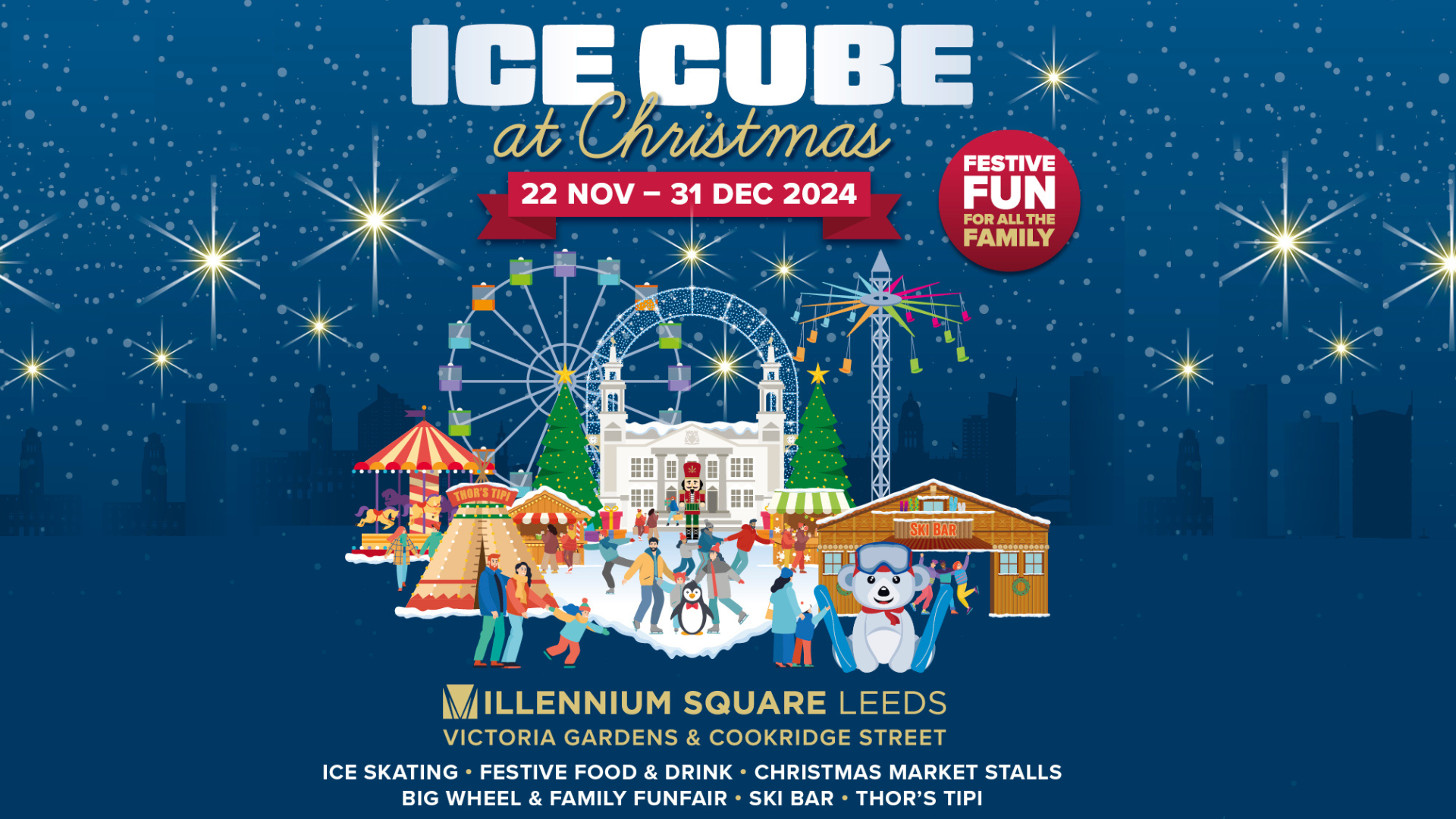 WIN 4 Tickets to Skate at Ice Cube in Leeds! Win Greatest Hits